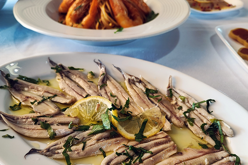 Fish Restaurant Tourlida - Menu